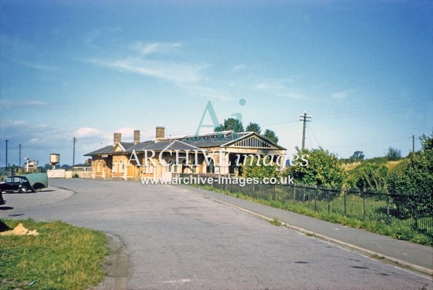 Chard Central Railway Station 1962