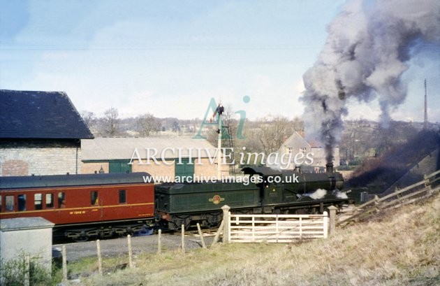 West Pennard Railway Station 1962