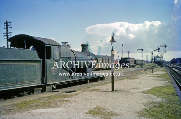 Highbridge S&D Railway Station 1962