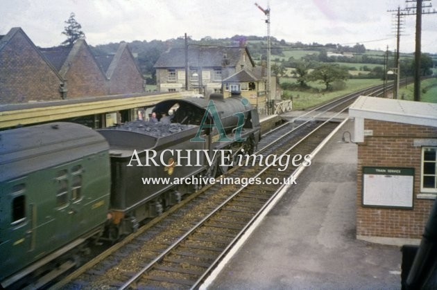 Chard Junction Railway Station 1961