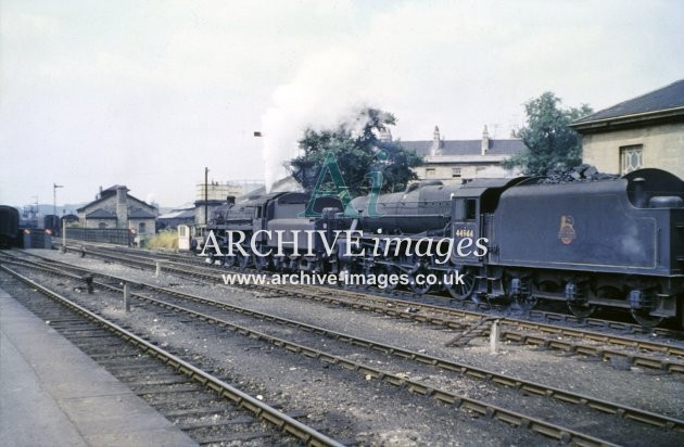 Bath Green Park Railway Station 1962