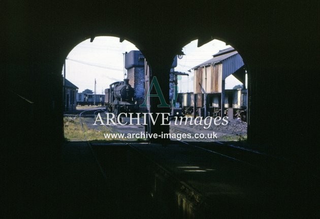 Highbridge Engine Shed 1964