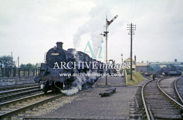 Midsomer Norton Railway Station 1962