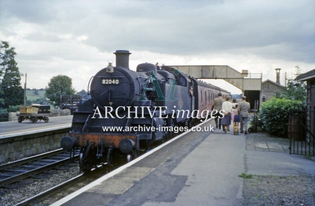 Witham Railway Station 1962