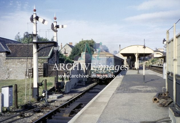Yatton Railway Station 1962