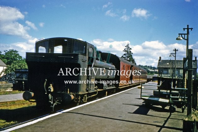 Chard Junction Railway Station 1962