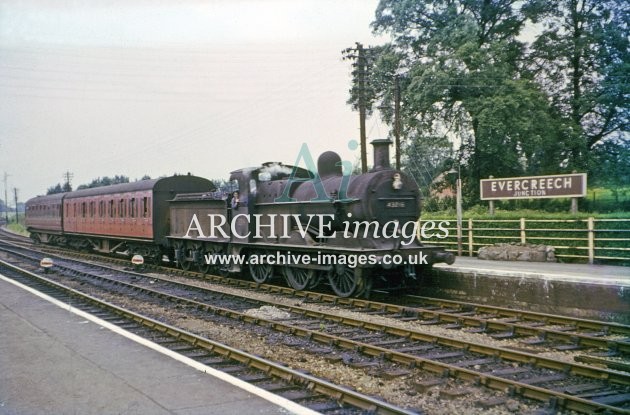 Evercreech Junction Railway Station 1959