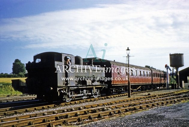 Chard Central Railway Station 1962