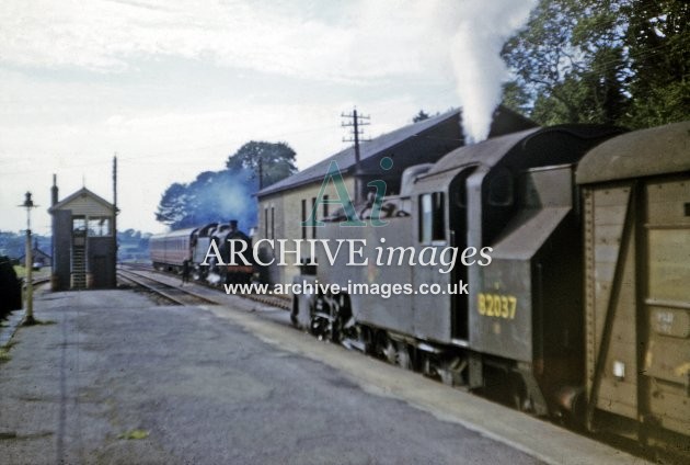 Shepton Mallett (High St) Railway Station c1962