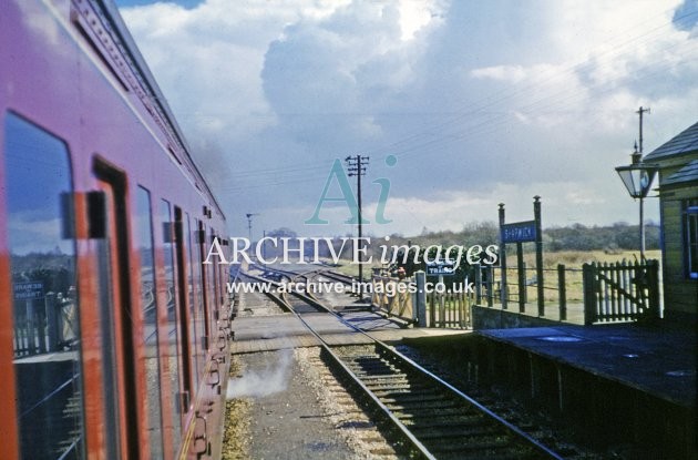 Shapwick Railway Station 1962