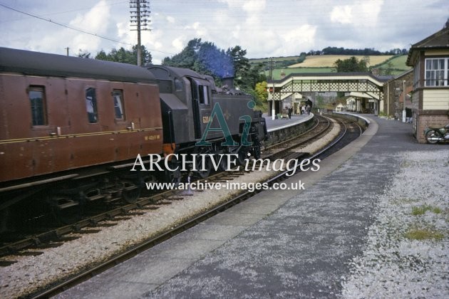 Dulverton Railway Station 1963