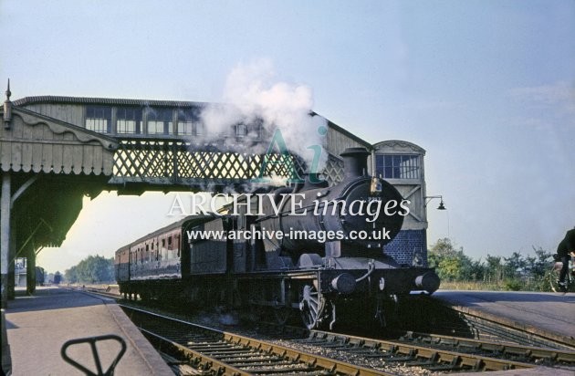 Glastonbury & Street Railway Station 1964