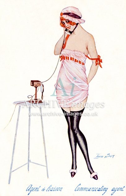 Sager, La Guerre du Boudoir Series c1916