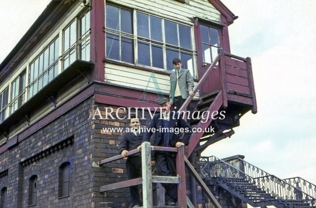 Mostyn Signal Box 1968