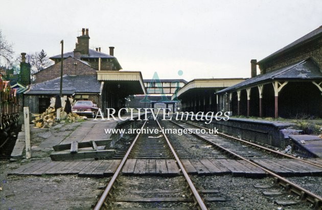 Mold Railway Station 1968