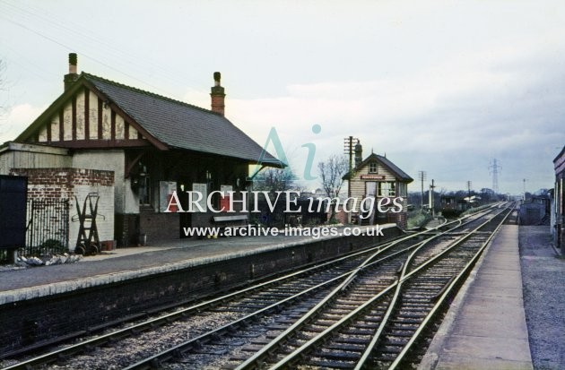 Penyfford Railway Station 1967