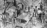 St Austell, Group of China Clay Workers c1906