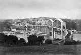 Saltash, Royal Albert Bridge c1865