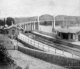 Saltash Railway Station & Royal Albert Bridge c1865