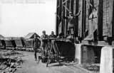Dolcoath Mine, Camborne, Loading Trams c1906