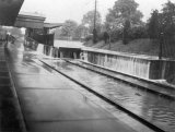 Cheltenham Malvern Road Railway Station Floods c1906