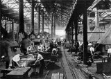 Gloucester Railway Carriage & Wagon Co Ltd, 1924. Blacksmiths Shop.