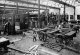 Gloucester Railway Carriage & Wagon Co Ltd, 1924. Carriage Shop. Metropolitan Railway 'G' Stock carriages being built.