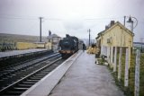 Ex-GWR 0-6-0PT No 8702 arrives at Dowlais Top on 27th January 1962