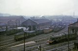 The classic view of Worcester shed, taken in April 1964
