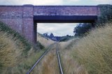 An overbridge between Easton Court and Tenbury Wells, 29th July 1961