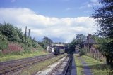 The disused station at Halesowen in August 1966