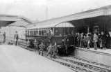 Stroud GWR Railway Station & Railmotor No. 4 c1905