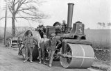 Invicta Steam Roller belonging to Glos CC somewhere in Gloucestershire