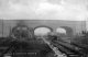 Bristol Road bridge on Midland Railway's Gloucester Docks Branch under construction in February 1899 