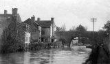 Stroudwater Canal, Ebley and Bridge c1908