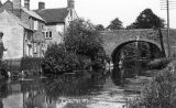 Stroudwater Canal, Ebley and Bridge c1920