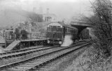 GWR Railmotor No 1 or 2 at platform
