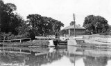 Cosgrove Lock on the Grand Union Canal circa 1910
