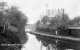 A view on the Bridgwater Canal, believed to be near Lymm, circa 1908