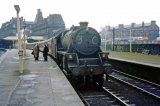 A Class 5MT in the bay at Ayr c1965
