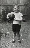 His First Footer - Edwardian Boy with Football MD