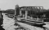Manchester Ship Canal, Paddle Steamer at Barton Bridge MD