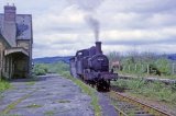 No. 1458 alongside the disused platform at Titley Junction station on 17th May 1964