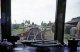 The view from the cab of a DMU approaching Topsham station in June 1964