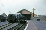No. 41315 waits to depart Callington, terminus of the branch from Bere Alston. Photo believed to have been taken in August 1963
