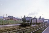 No. 2217 at Evercreech Junction with a train for Highbridge circa 1964