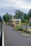 Henstridge station from a passing train in August 1964