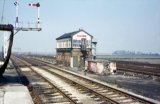 Holywell Junction Signal Box looking east in 1969