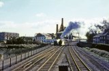 Mostyn Ironworks from Mostyn station on 31st March 1967.