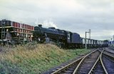 8F 2-8-0 No. 44875 shunting at Penyfford Exchange Sidings in 1967